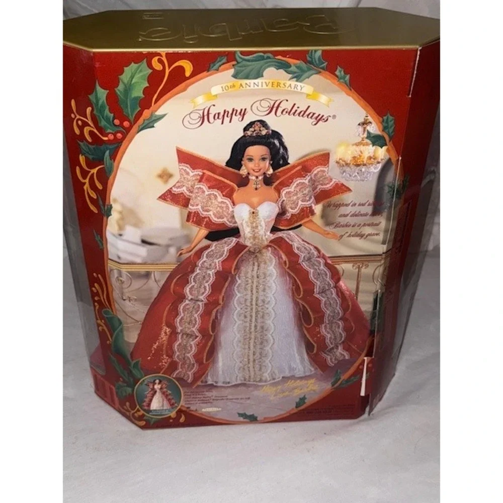Happy Holidays Barbie Doll 1997 Special Edition 10th Anniversary NIB